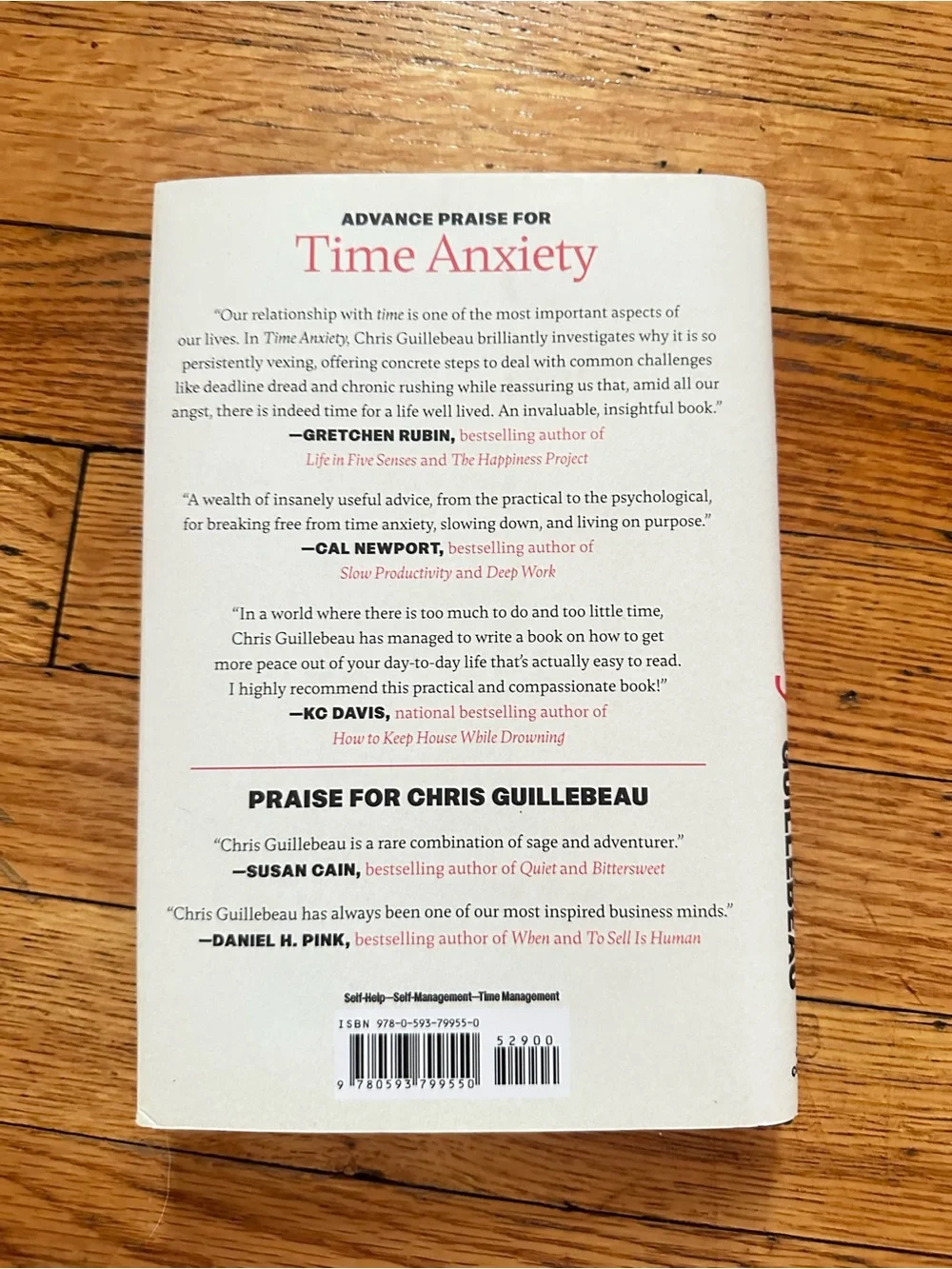N/A time anxiety